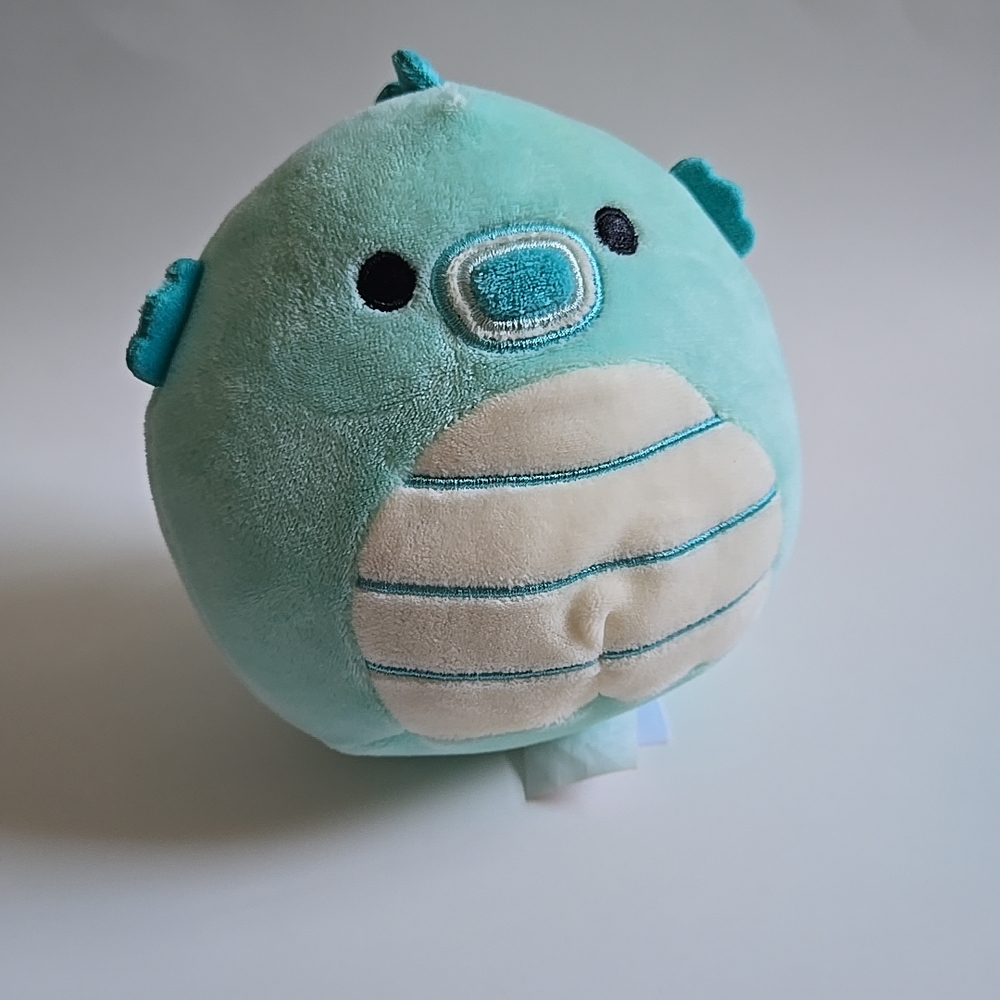 Squishmallows Sheldon the Seahorse 5" Mint Green Plush Kellytoy